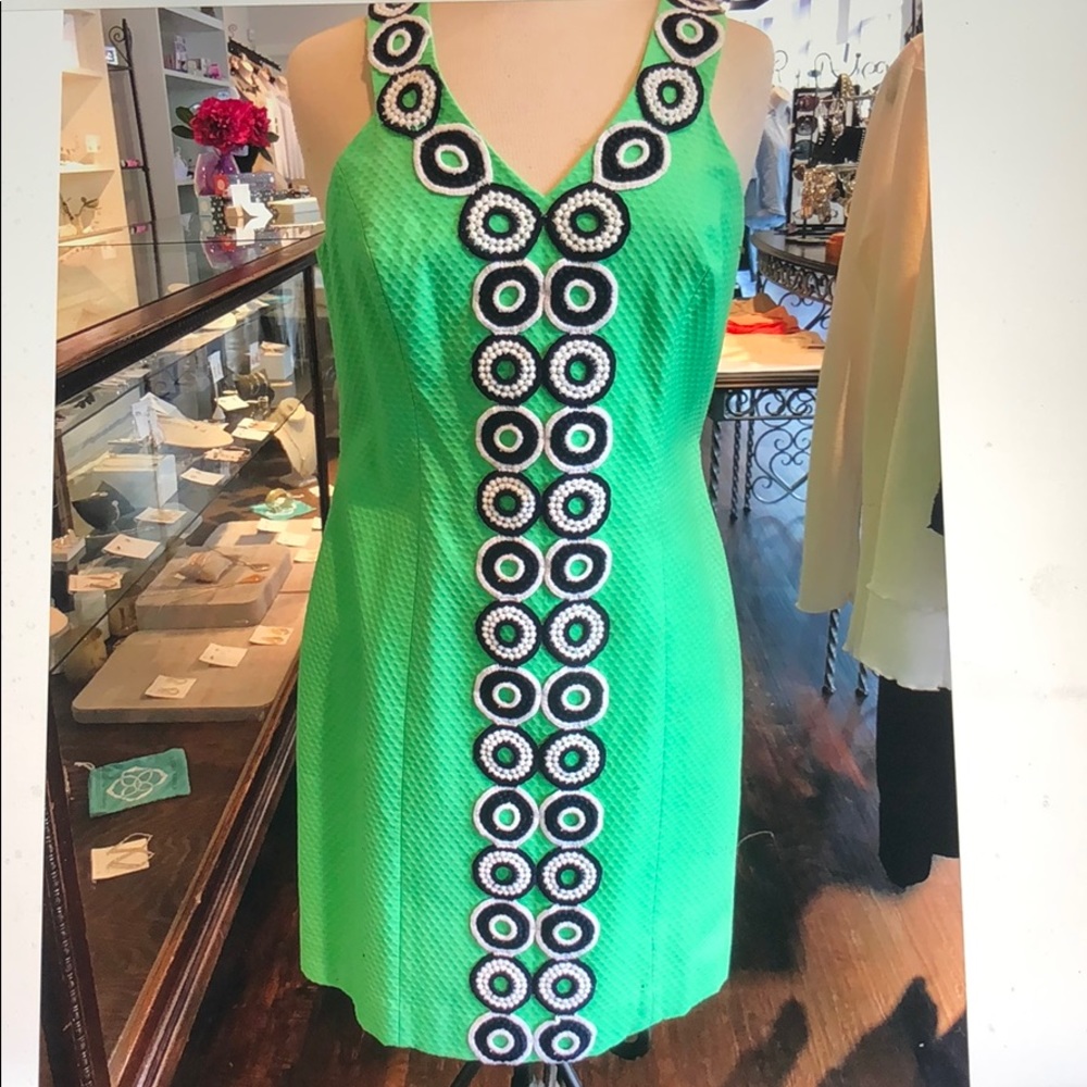 Lily Pulitzer Trudy Shift in Go Go Green
